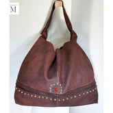 Leather bag l Handcrafted leather Shoulder bag l Ladies bag l women's bag l Premium Leather l Washed handbag l shoulder bag