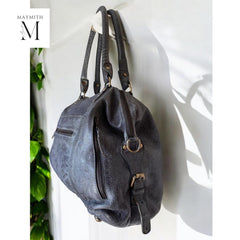 Handcrafted leather handbag l shoulder bag l Office Bag l Work Bag l Washed Bag l Vintage l High Quality Grain Leather l women's handbag