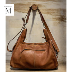 Leather shoulder bag l leather bag l leather bag for ladies l stylish office bag l Vintage leather bag l leather Hobo l soft leather