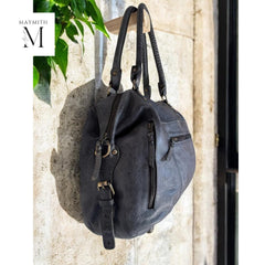 Handcrafted leather handbag l shoulder bag l Office Bag l Work Bag l Washed Bag l Vintage l High Quality Grain Leather l women's handbag