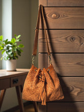 Handcrafted Suede shoulder bag l Suede bag l Leather Bag l Leather shoulder bag l Women's Bag l Ladies Handbag