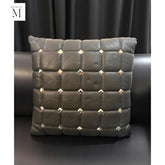 Leather Cushion cover l Handcrafted cushion cover l Real Leather l Premium leather l Leather Accessory l Pillow cushion cover l Stylish