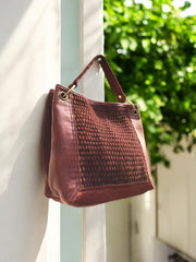 Handcrafted Suede shoulder bag l Suede handbag l Leather Bag l Leather shoulder bag l Women's Bag l Ladies Handbag