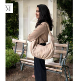 Leather bag l Handmade leather hobo bag for office going women l beautiful and elegant l daily use bag l Customization available