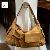 Leather Bag l Handcrafted leather Bag l Leather Hobo l Washed Leather Bag l Women's Leather Bag l Premium Leather Bag l Crossbody Bag