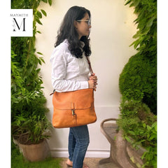 Leather bag l Handcrafted leather messenger bag l Unisex bag l Premium Leather l Washed Crossbody bag l shoulder bag l Vintage style