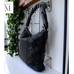 Leather bag l Handcrafted leather bag l carries bag l soft leather shoulder bag l premium leather
