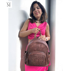 Handcrafted Leather Backpack l washed bag l Full Grained Leather l Soft leather l Leather backpack for carry l Premium Quality
