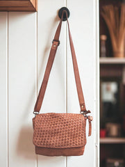 Leather bag l Handcrafted leather messenger bag l Unisex bag l Premium Leather l Washed Crossbody bag l shoulder bag l Vintage style