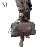 Handmade Duffel l Unisex Duffel l Weekender Bag l Travel Bag l Gym Bag l Overnight Bag l Leather Bag