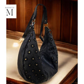 Leather bag l Handcrafted leather Shoulder bag l Ladies bag l women's bag l Premium Leather l Washed handbag l shoulder bag