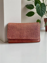 Leather Wallet l Handcrafted leather wallet l Washed Wallet l Vintage Wallet l Woven Wallet l Women's Wallet l Gift for her