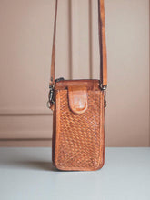 Leather Phone Pouch l Handmade leather l Crossbody pouch for mobile l Premium leather l Washed l Phone pouch l Wallet pouch l Ladies wallet