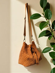 Handcrafted Suede shoulder bag l Suede bag l Leather Bag l Leather shoulder bag l Women's Bag l Ladies Handbag