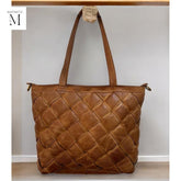 Leather bag l Handcrafted Shoulder bag l Regular use l Office Bag l Vintage l Premium leather l washed bag l woven front