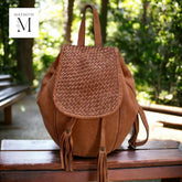 Handmade Unisex backpack l Regular use l Work Bag l Washed Bag l Office Bag l High Quality Grain Leather