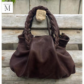 Leather bag l Handcrafted leather handbag l ladies bag l Washed handbag l shoulder bag l Vintage style