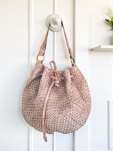 Handcrafted Leather Bag | Woven Bucket Bag l Premium Leather l Shoulder Bag | Crossbody Tote Bag | Vintage Style