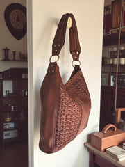 Leather bag l Handcrafted leather bag l women's bag l Premium Leather l Washed handbag l Shoulder bag l Vintage style l Washed bag