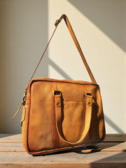 Handcraftede l Leather laptop bag l handmade Men's office bag l Work Bag l Gift for him l Graduation gift l Laptop bag | Office Bag l