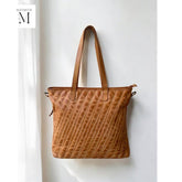 Handcrafted leather handbag l shoulder bag l Office Bag l Work Bag l Washed Bag l Office Bag l High Quality Grain Leather l vintage bag