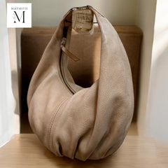 Handcrafted Leather Bag l Leather Hobo l Washed Bag l Women's Leather Bag l Premium Leather Bag l Wrist bag