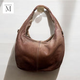 Leather Bag l Handcarftedb l Leather Tote l Washed Leather Bag l Women Leather Bag l Half Moon Bag l Crossbody Bag l Christmas Gift