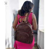 Handcrafted Leather Backpack l washed bag l Full Grained Leather l Soft leather l Leather backpack for carry l Premium Quality