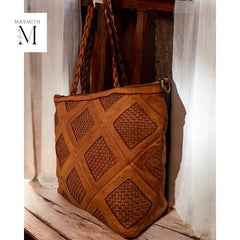Leather bag l Handcrafted leather Shoulder bag l Ladies bag l women's bag l Premium Leather l Washed handbag l shoulder bag