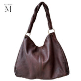 Leather bag l Handcrafted l Ladies bag l women's bag l Premium Leather l Washed handbag l shoulder bag l Christmas gift l Gift for her