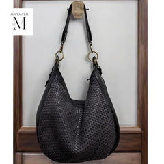 Handcrafted leather Bag l Crossbody Bag l Vintage Bag l Woven Bag l Leather Bag l Premium Bag l Soft and Supple Leather Bag l Women's Bag