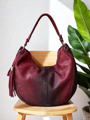 Leather bag l Handcrafted leather handbag l women's bag l Premium Leather l Washed handbag l Shoulder bag l Vintage style