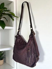 Leather Bag l Handcrafted leather Bag l Leather Tote l Washed Leather Bag l Women's Leather Bag l Premium Leather Bag l Backpack l
