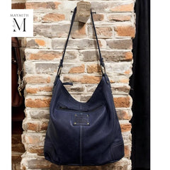 Leather bag l Handcrafted leather Shoulder bag l women's bag l Premium Leather l Washed bag l Vintage style