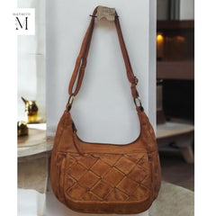 Leather bag l Handcrafted leather handbag l Ladies handbag l women's bag l Premium Leather l Washed handbag l Crossbody bag l Vintage style