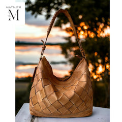 Leather bag l Handcrafted leather bag l carries bag l soft leather shoulder bag l premium leather