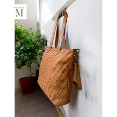 Handcrafted leather handbag l shoulder bag l Office Bag l Work Bag l Washed Bag l Office Bag l High Quality Grain Leather l vintage bag