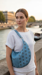 Handcrafted Leather Bag l washed leather bag l Premium leather Bag l Woven Bag l Women's Bag l Gift for her l Women's Gift