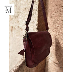 Leather bag l Handcrafted leather messenger bag l Unisex bag l Premium Leather l Washed Crossbody bag l shoulder bag l Vintage style