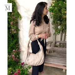 Leather bag l Handmade leather hobo bag for office going women l beautiful and elegant l daily use bag l Customization available
