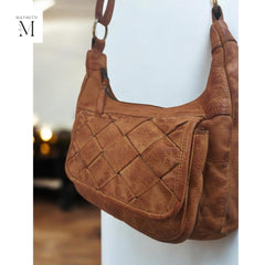 Leather bag l Handcrafted leather handbag l Ladies handbag l women's bag l Premium Leather l Washed handbag l Crossbody bag l Vintage style