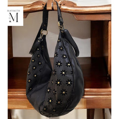 Leather bag l Handcrafted leather Shoulder bag l Ladies bag l women's bag l Premium Leather l Washed handbag l shoulder bag