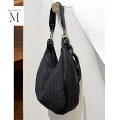 Handcrafted leather Bag l Crossbody Bag l Vintage Bag l Woven Bag l Leather Bag l Premium Bag l Soft and Supple Leather Bag l Women's Bag