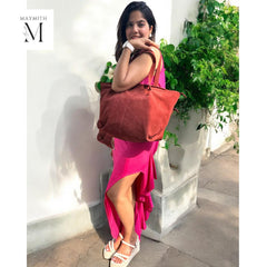 Handcrafted Suede shoulder bag l Suede bag l Leather Bag l Leather shoulder bag l Women's Bag l Ladies Handbag lGift for her l Women's purse