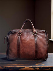 Premium laptop bag for Office l premium leather bag l handmade Men's office bag l Work Bag l Gift for him l Graduation gift l Laptop bag