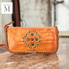 Leather wallet l Handcrafted Wallet l washed wallet l Full Grained Leather l Soft leather l Woven l Premium Quality