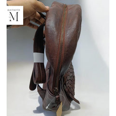 Handcrafted Leather Backpack l washed bag l Full Grained Leather l Soft leather l Leather backpack l Premium l Christmas Gift l Gift for her