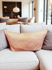 Leather Cushion cover l Handcrafted woven leather cushion cover l Real Leather l Premium leather l Leather Accessory l Stylish