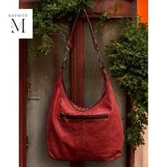 Leather shoulder bag l Woven leather bag l leather bag for ladies l stylish office bag l Vintage leather bag l leather Hobo l soft leather