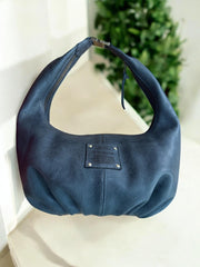 Handcrafted Leather Bag l Leather Hobo l Washed Bag l Women's Leather Bag l Premium Leather Bag l Wrist bag